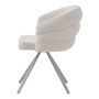Стілець GARRETT кашемір каркас/кремовий тк.