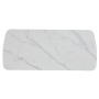 Стол DUBLIN CERAMIC 120(180)*80 белый глянец
