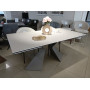 Стіл LAURA CERAMIC 160(240)*90 бежевий мат