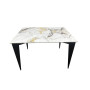 Стол NORMAN CERAMIC 120*90 gold Phoenix