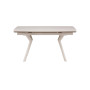 Стіл NOREEN CERAMIC 140(200)*80 білий/кашемір