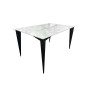 Стол NORMAN CERAMIC 140*90 Muie White