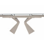 Стіл LAURA CERAMIC 160(240)*90 бежевий мат