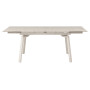Стіл BELFORD CERAMIC 140(200)*80 білий/кашемір