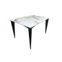 Стол NORMAN CERAMIC 120*90 gold Phoenix