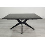 Стол VINCENT CERAMIC 140(200)*90 графит мат/черный
