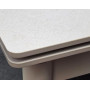 Стіл AVENTO CERAMIC 80(130)*80 білий/кашемір