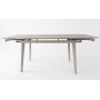 Стіл LORIAN CERAMIC 120(180)*80 білий/кашемір
