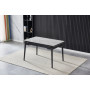 Стол BONN CERAMIC 130(180)*80 серый глянец