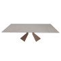 Стіл LAURA CERAMIC 160(240)*90 бежевий мат