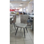 Стул кухонный серый ткань DAOSUN DC 9550KD